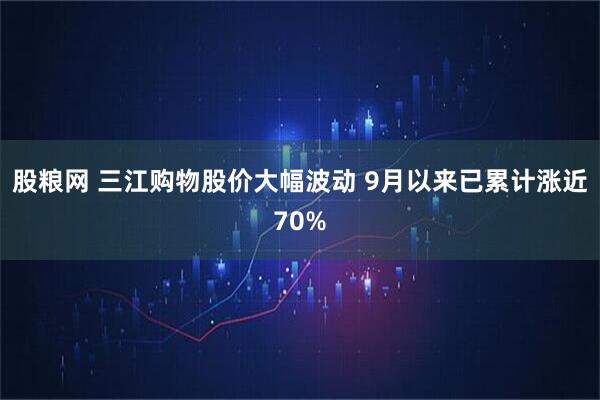 股粮网 三江购物股价大幅波动 9月以来已累计涨近70%